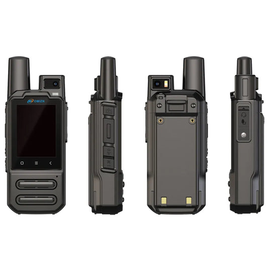 OMIZN F24 4G POC Radio, Android 7.1 Walkie Talkie Unlimited Range with 8MP/13MP Camera, GPS, 4000mAh Battery, WiFi/Bluetooth