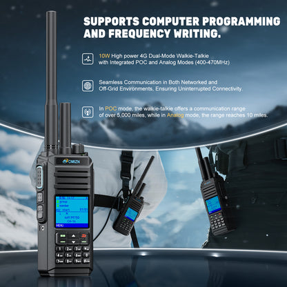 OMIZN X4 Public network+analog dual-mode intercom National distance communicable,IP67 waterproof and impact resistant,Sound loud and clear