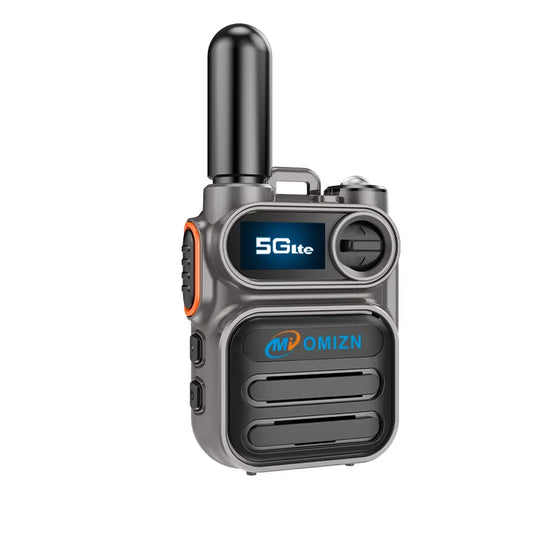 OMIZN M5 4G LTE Global Walkie Talkie – Unlimited Range Two Way Radio with Nationwide & International Coverage