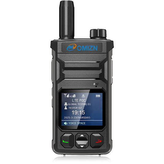 OMIZN T6 4G POC Walkie Talkie with SIM Card Unlimited Range Available Worldwide Cellular